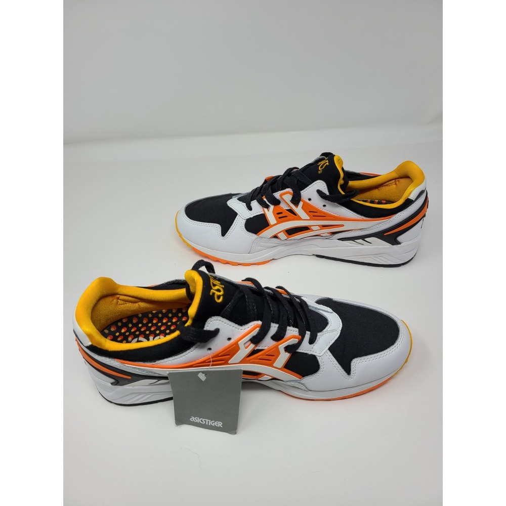 Asics Shoes Men 9.5 White Orange Gel Kayano Trainer Happy Chaos Sneaker 1191A200 - Picture 6 of 8